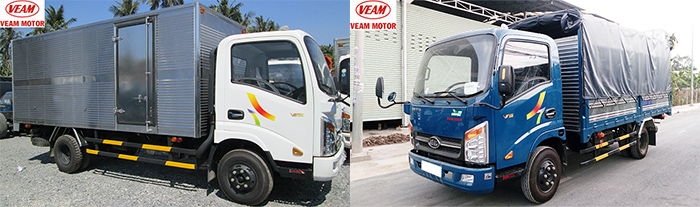Xe tải Veam VT255 tải trọng 2T5 máy cầu hộp số Hyundai-ototaisg.com